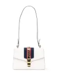 Gucci Pre-Owned 2016-2025 Small Leather Sylvie satchel - White