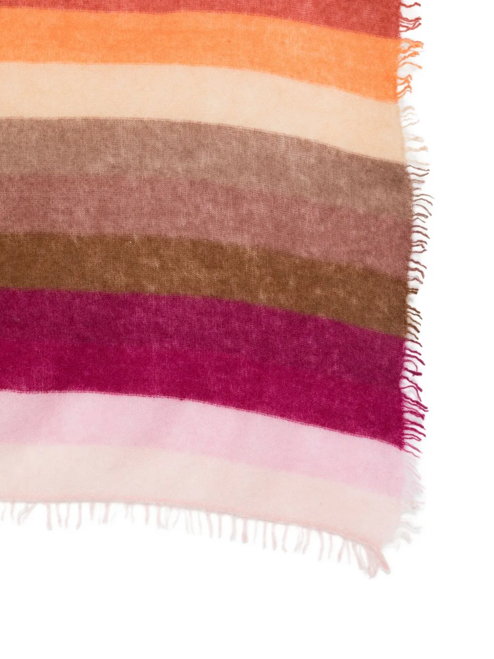 Faliero Sarti Gestreepte sjaal Roze