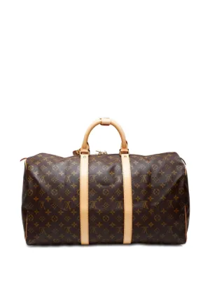 Louis Vuitton モノグラム ボストンバッグ キーポル50 Louis Vuitton Pre-Owned 1997 モノグラム キーポル 50 ボストンバッグ