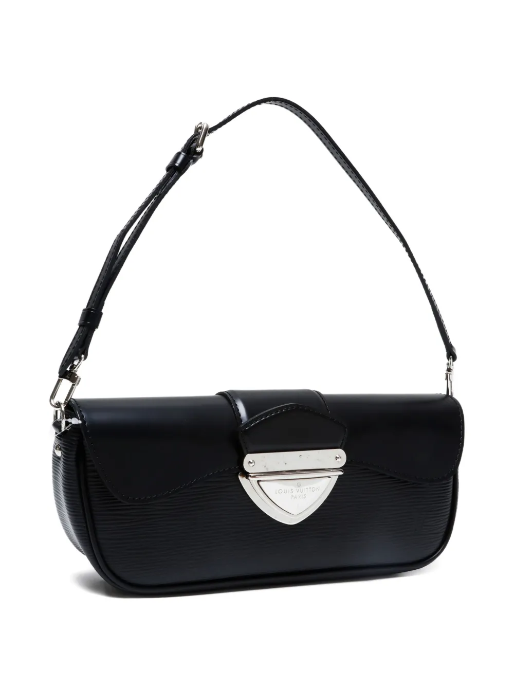Pre-owned Louis Vuitton 2008 Montaigne Shoulder Bag In Black