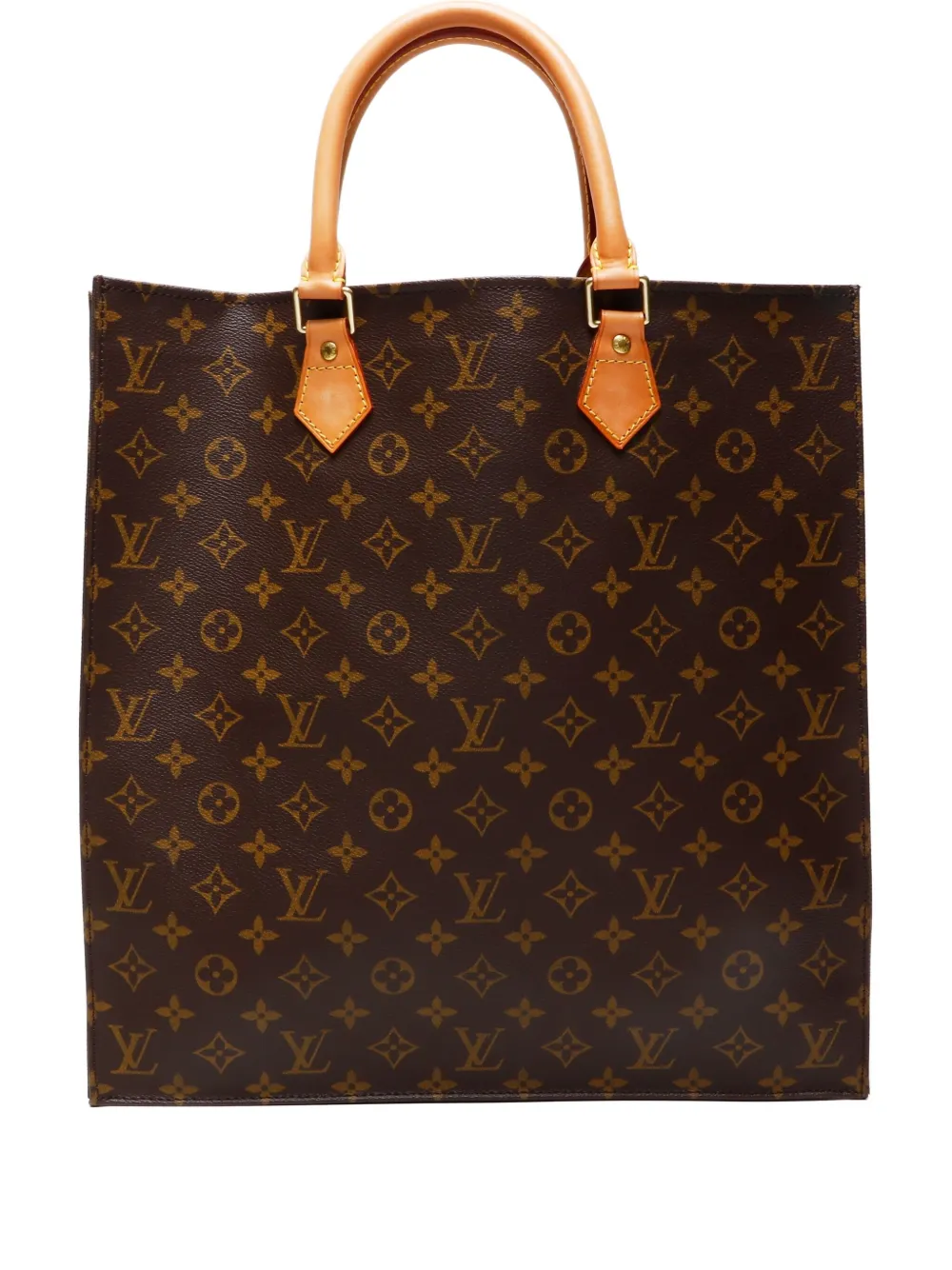 Louis Vuitton Pre-Owned 2003 monogram Sac Plat tote bag - Marrone