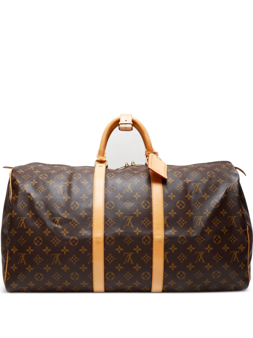 Louis Vuitton Pre-Owned 2003 Monogram Keepall 55 boston bag | Brown | Image 1