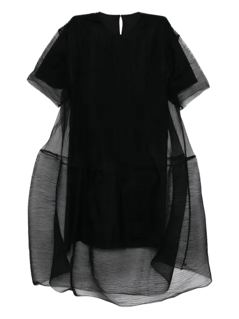 JNBY A-line short-sleeves dress