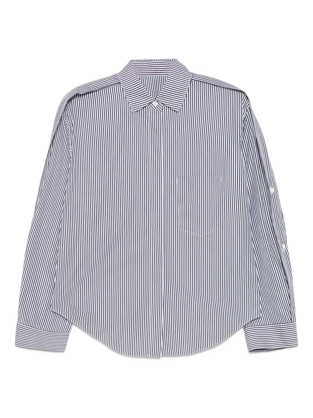 JNBY Gestreept blouse Zwart