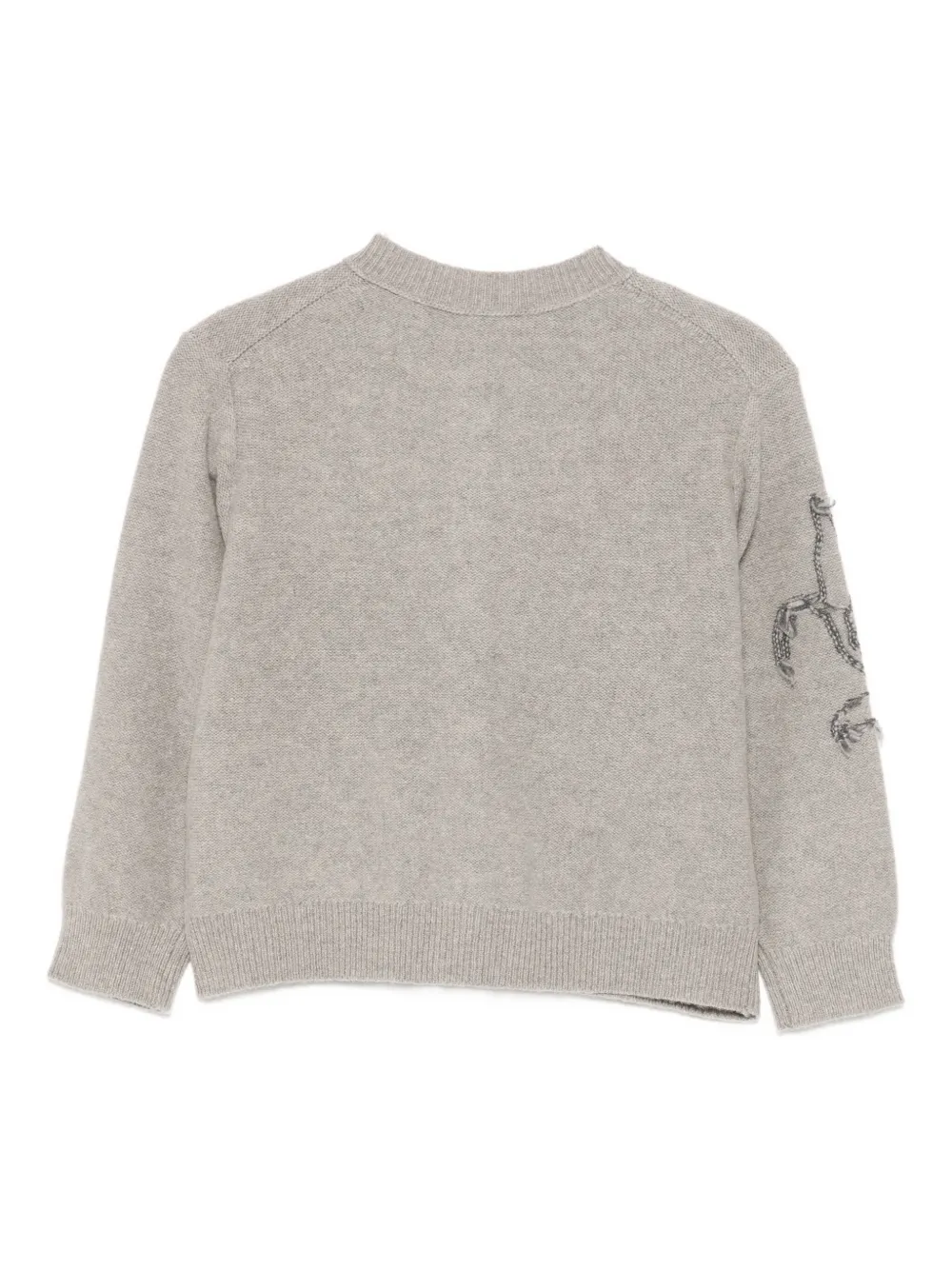 jnby by JNBY graphic-embroidered cardigan Grijs