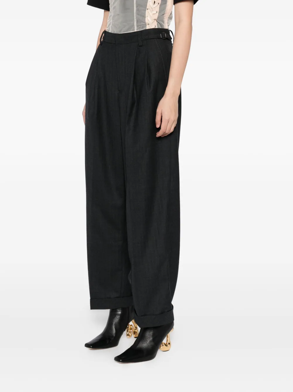JNBY Straight broek Grijs