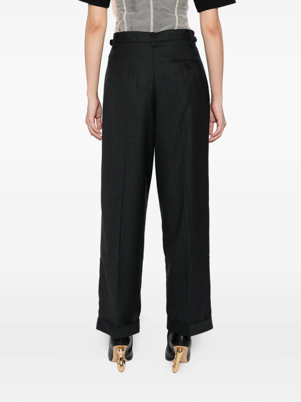 JNBY Straight broek Grijs