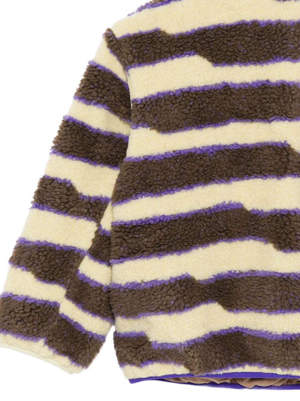 jnby by JNBY Gestreept poloshirt Bruin