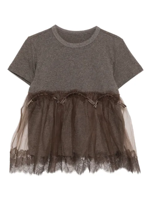 jnby by JNBY cotton short-sleeves T-shirt