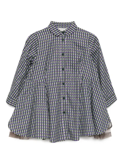 jnby by JNBY checked cotton dress
