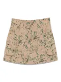 JNBY A-line cotton skirt - Neutrals