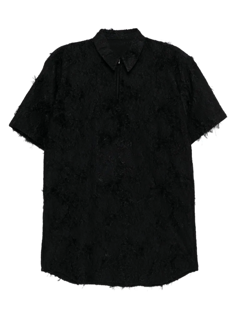 JNBY Jurk met jacquard en korte mouwen Zwart