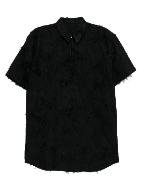 JNBY jacquard short-sleeves dress