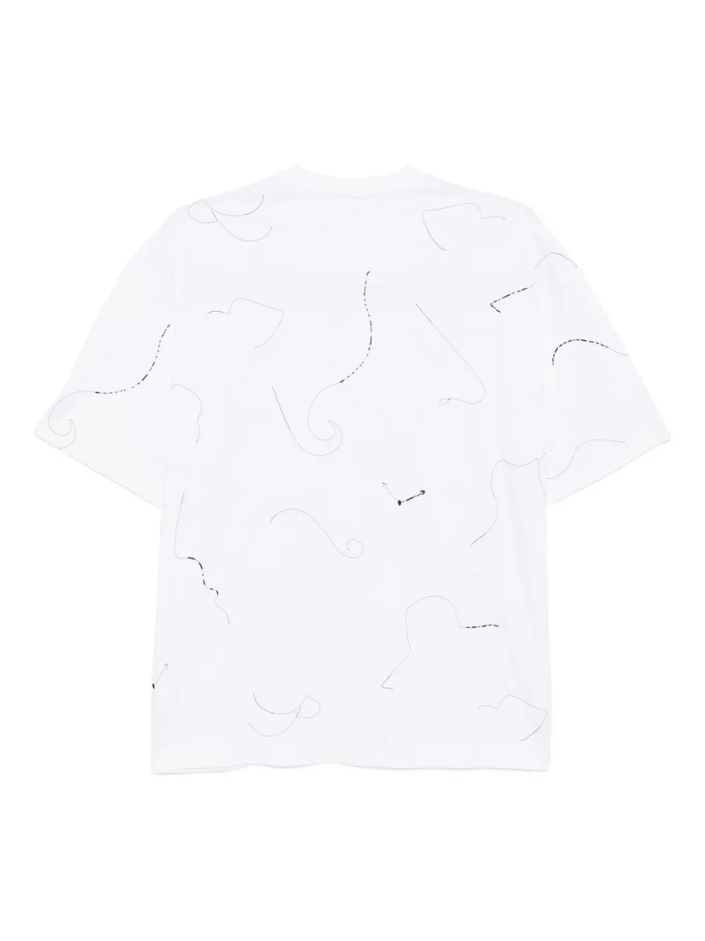 JNBY Katoenen T-shirt Wit