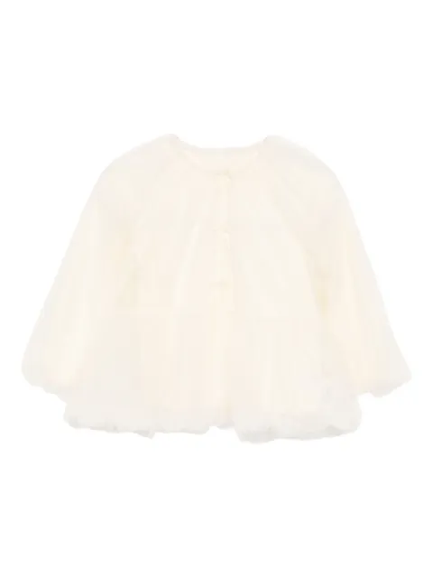 jnby by JNBY bow-detail top set 