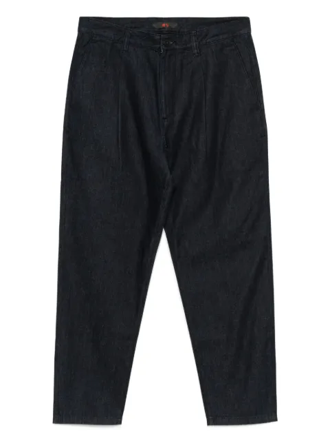CROQUIS pantalones tapered de algodón
