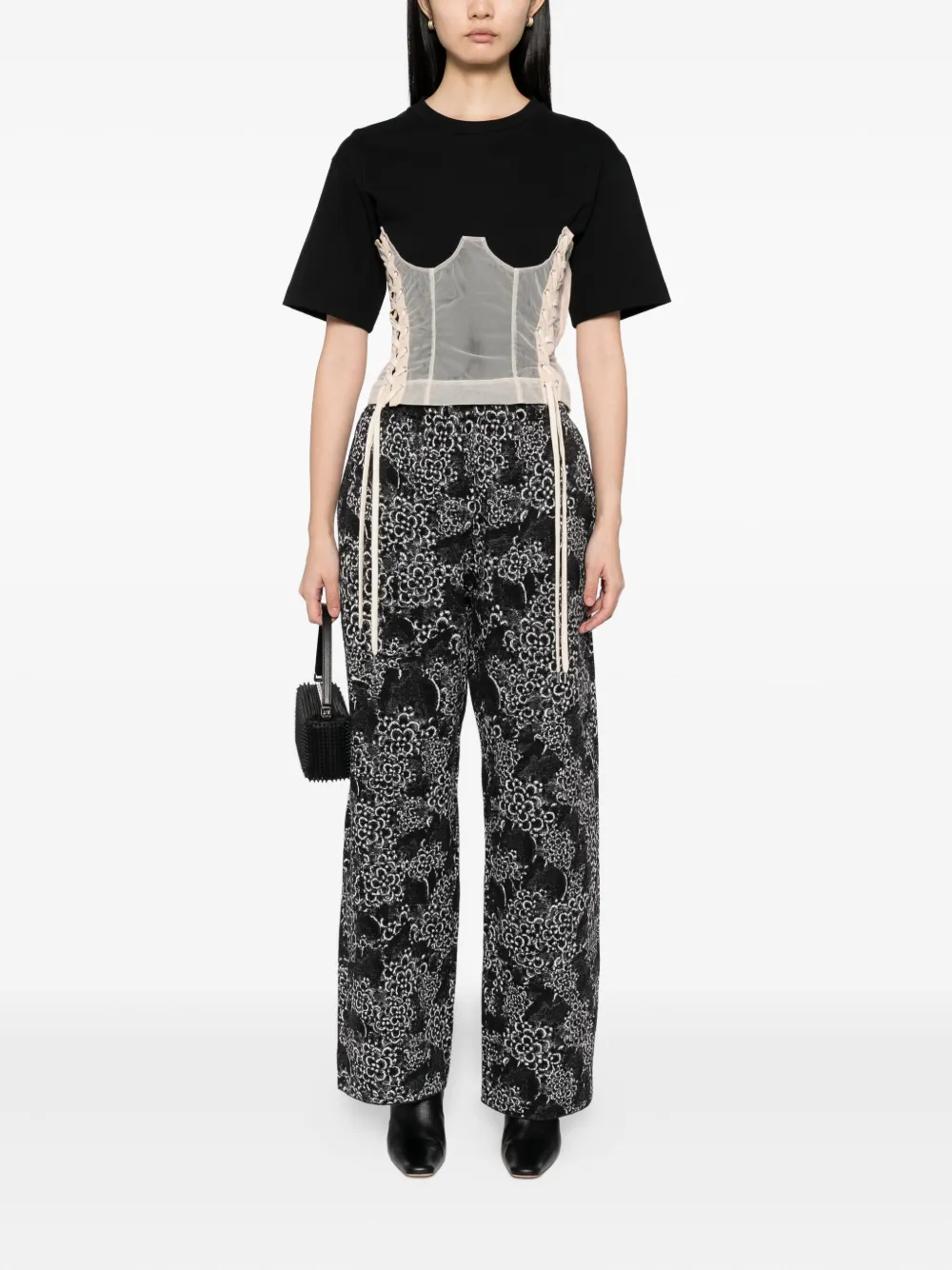 JNBY Straight broek - Zwart
