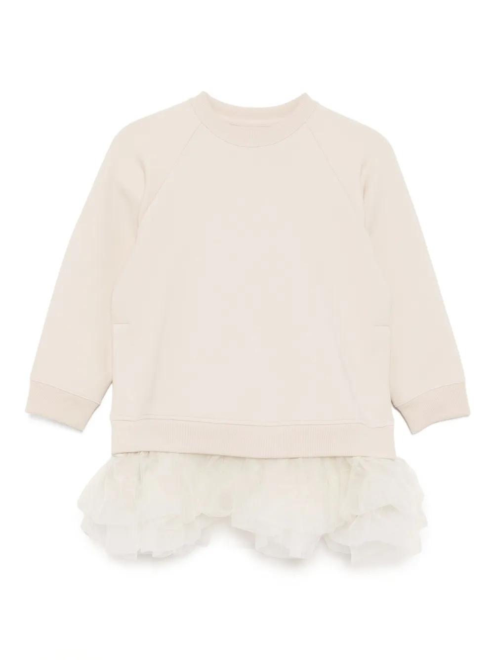 Jnby by JNBY Jurk met tulen vlak Beige