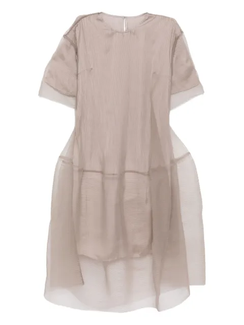 JNBY A-line short-sleeves dress