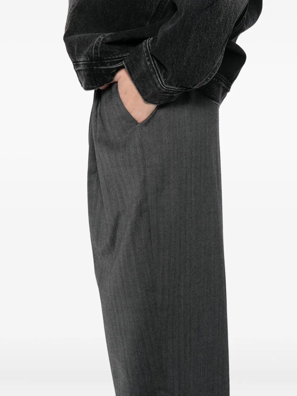 JNBY Broek van wolblend Grijs