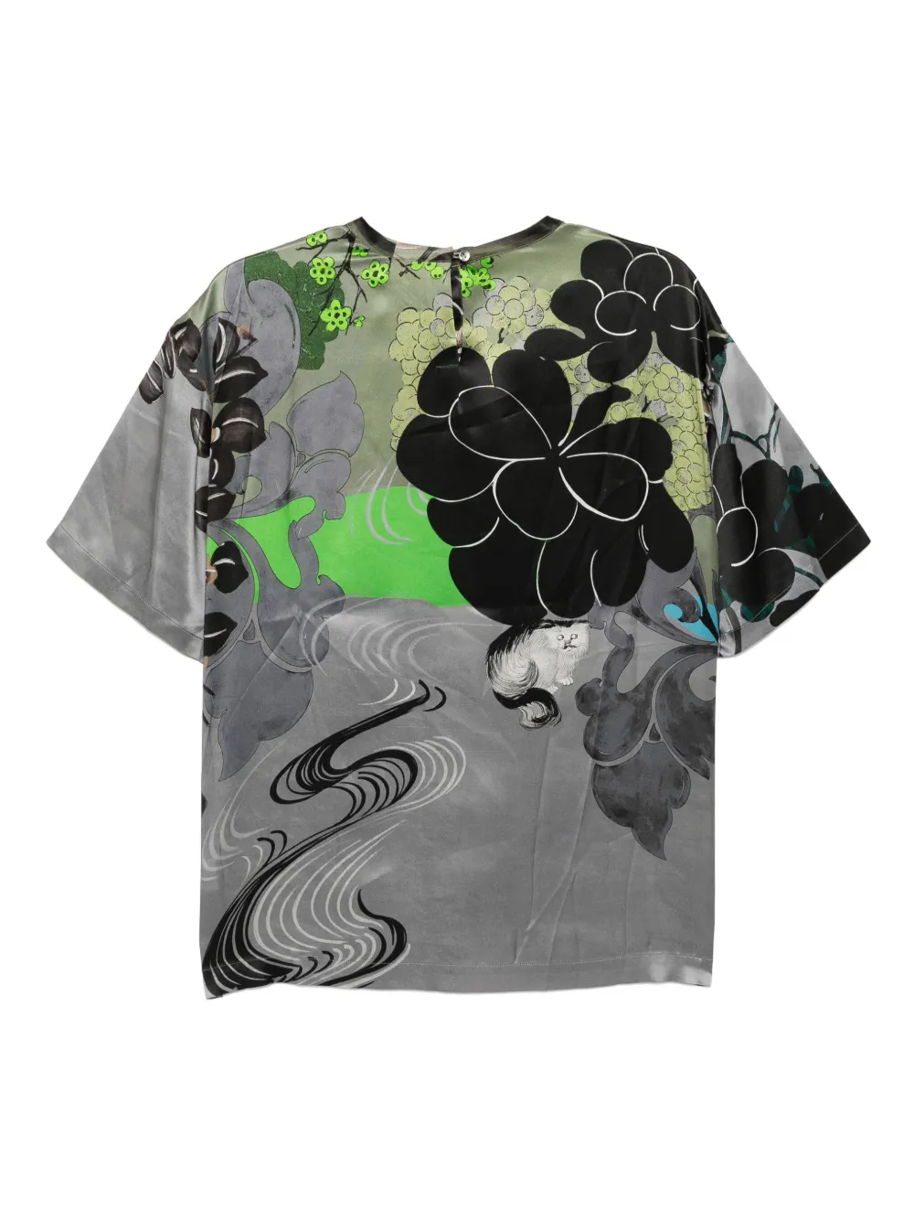 JNBY floral-print silk T-shirt | T-Shirts & Jersey Shirts | Image 2
