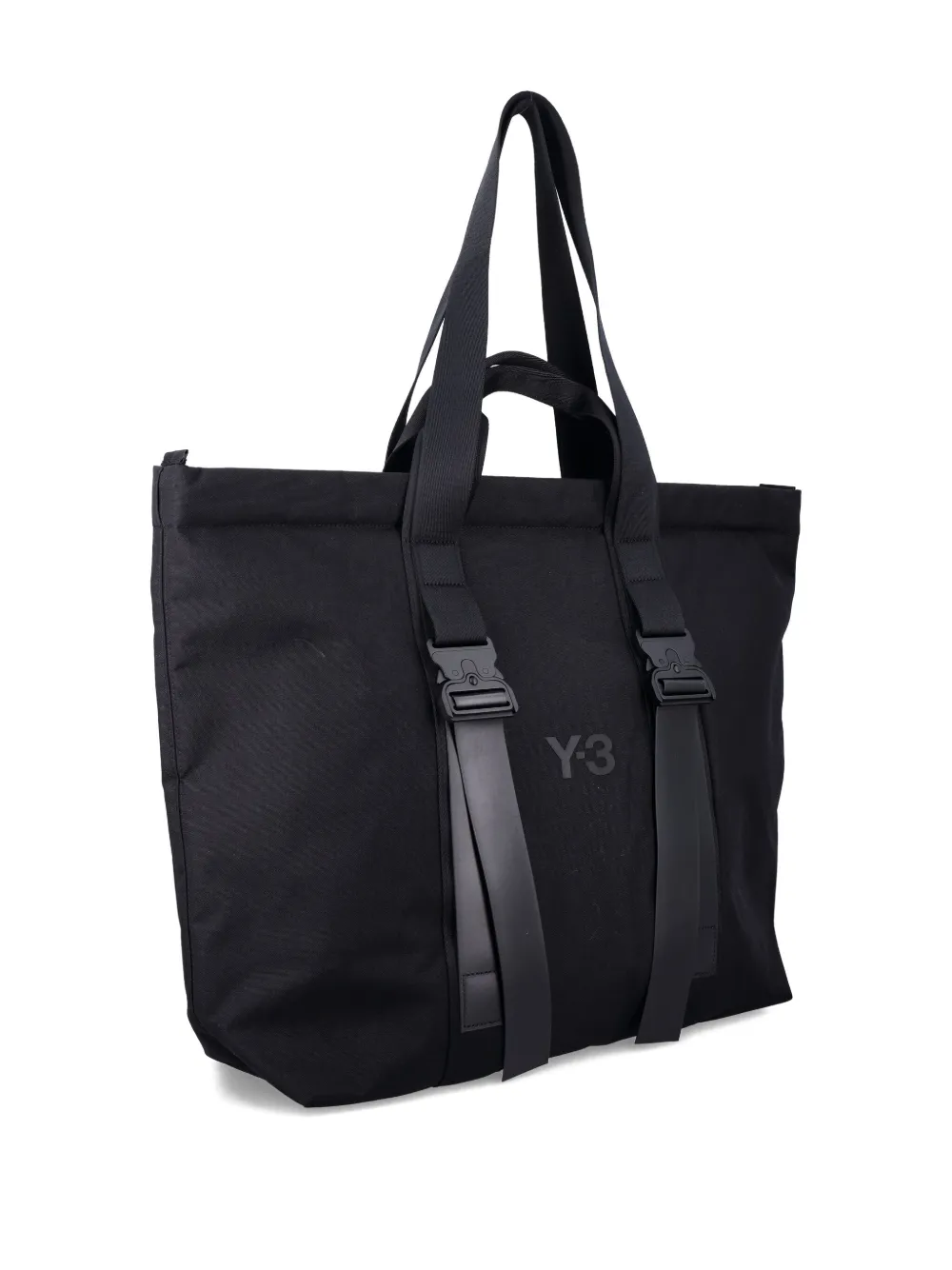 Y-3 Shopper met gespband Zwart