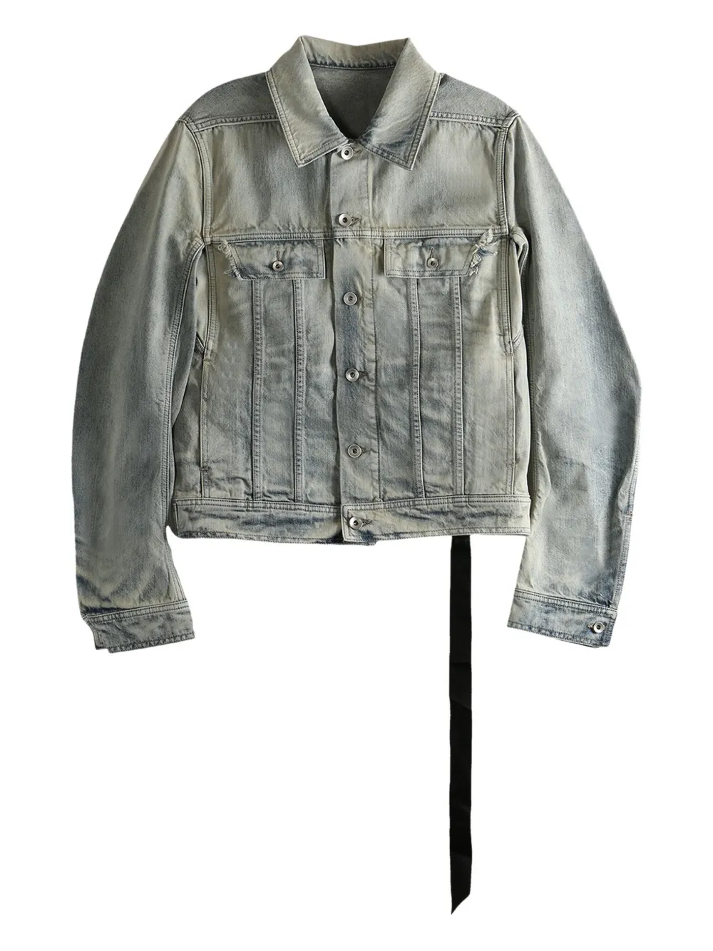 Rick Owens DRKSHDW cotton denim jacket Grijs