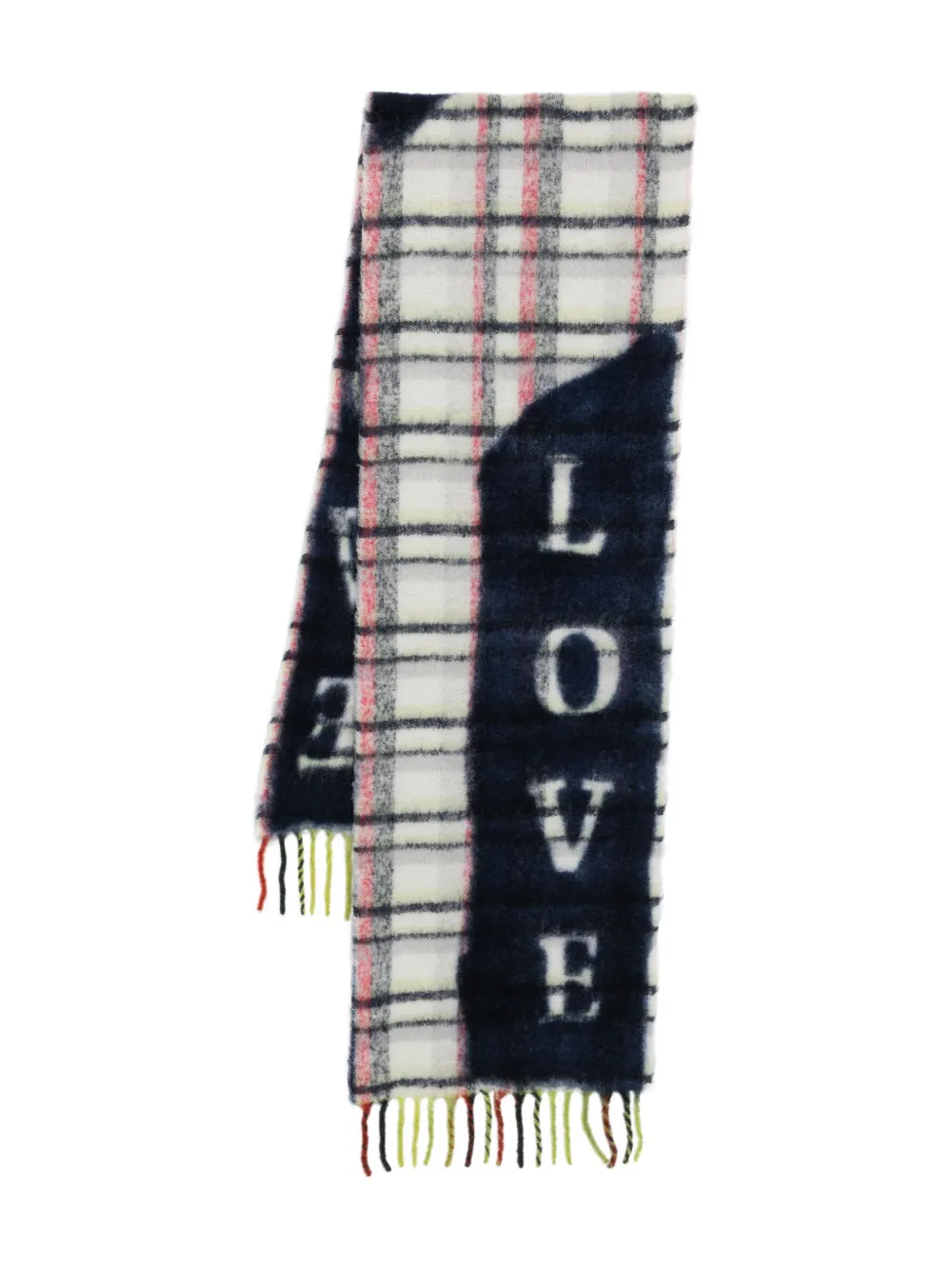 Faliero Sarti Love Love Scarf Accessories In Blue