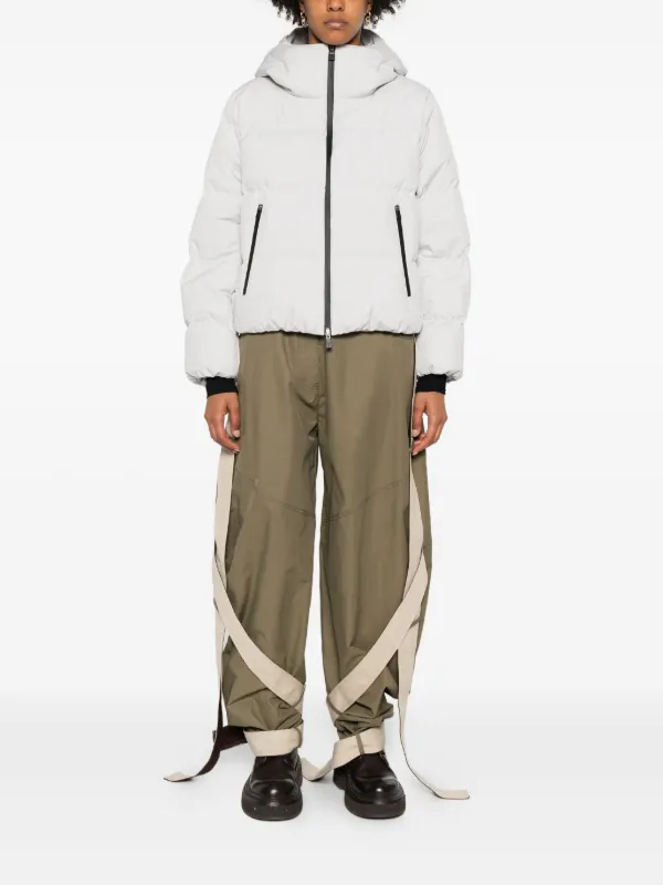 Herno フーデッド キルティングジャケット | ホワイト | FARFETCH JP
