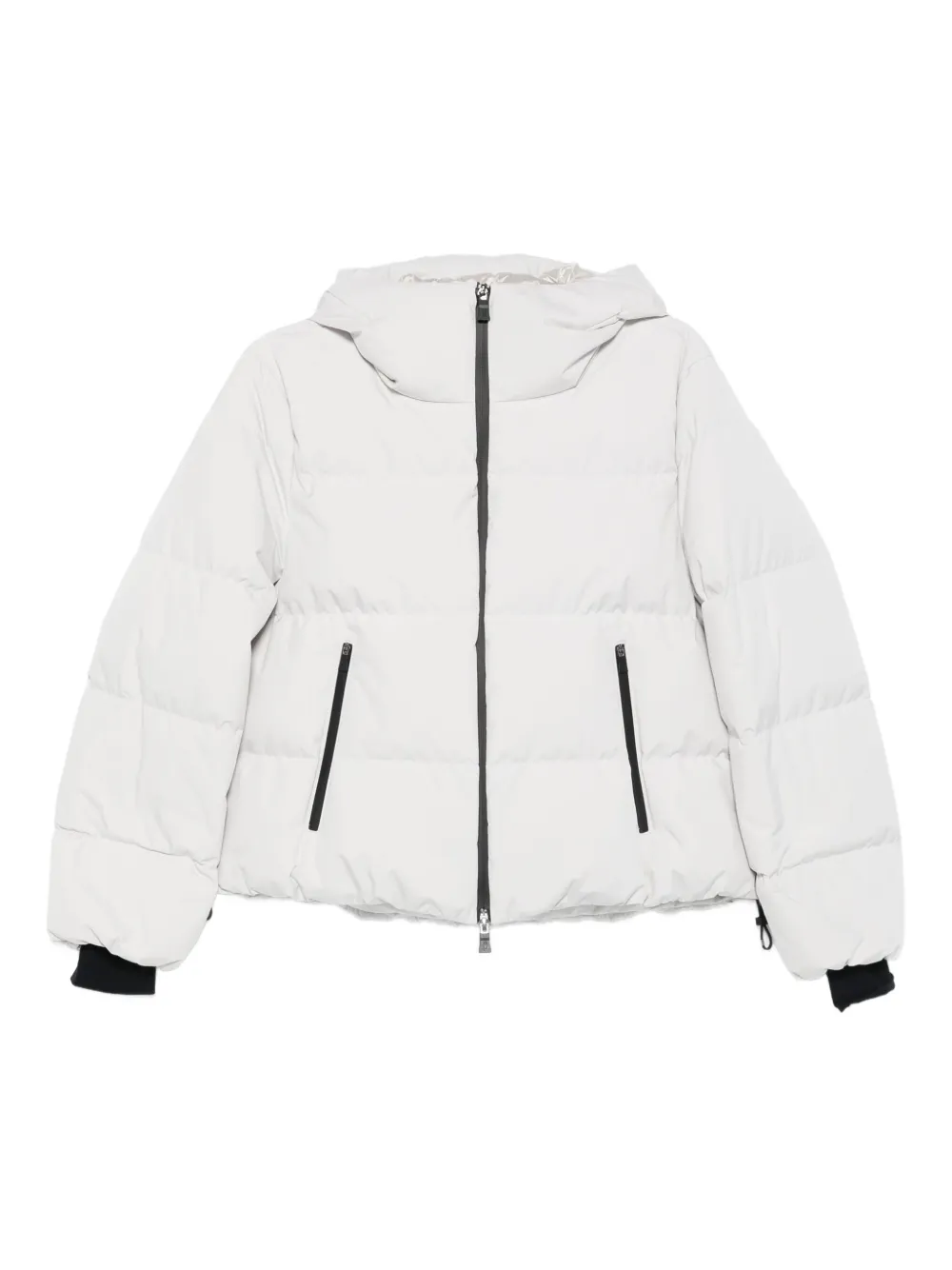 Herno hooded quilted jacket | White | Image 1