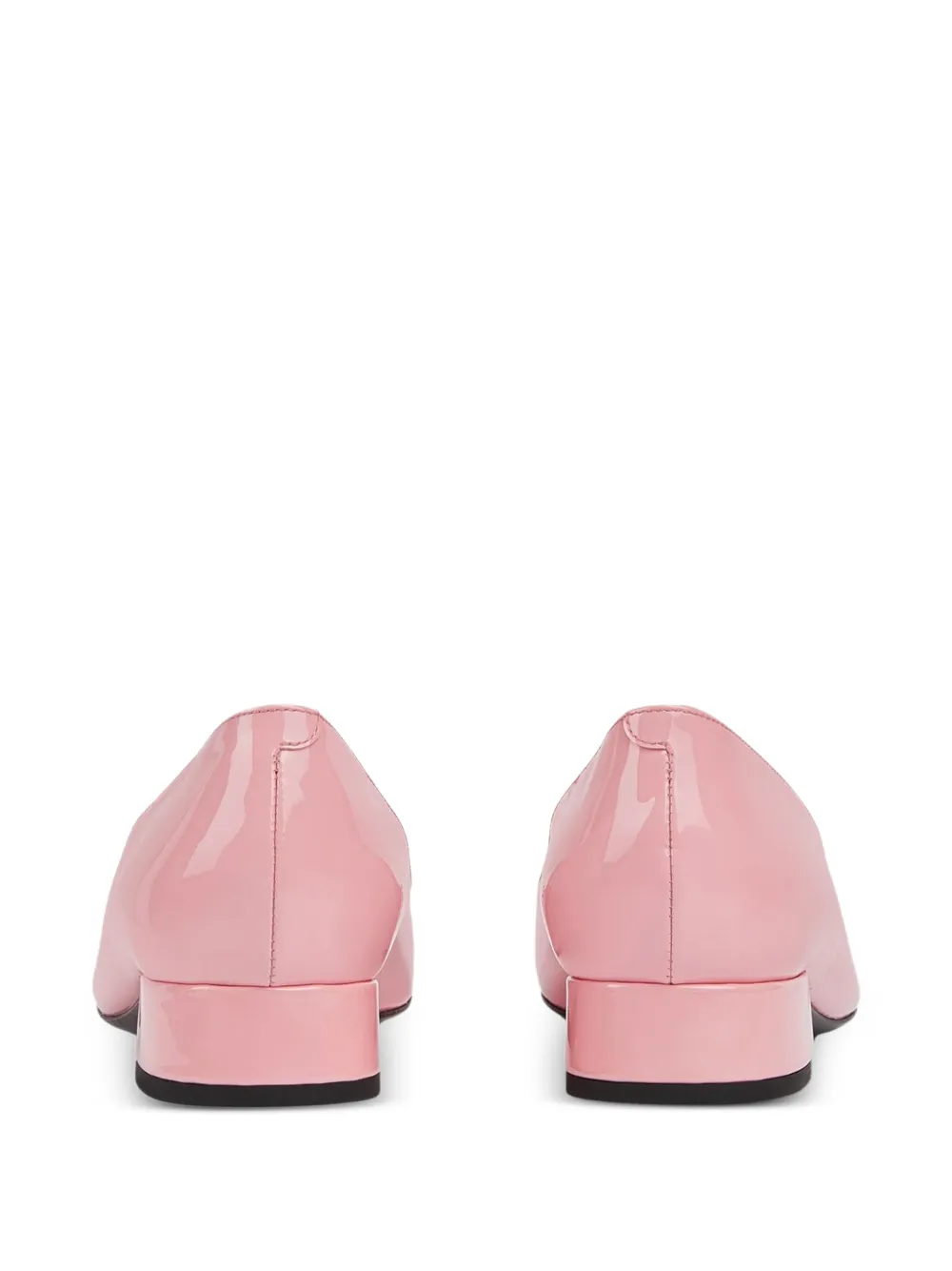 Gucci Half Horsebit platte pumps Roze