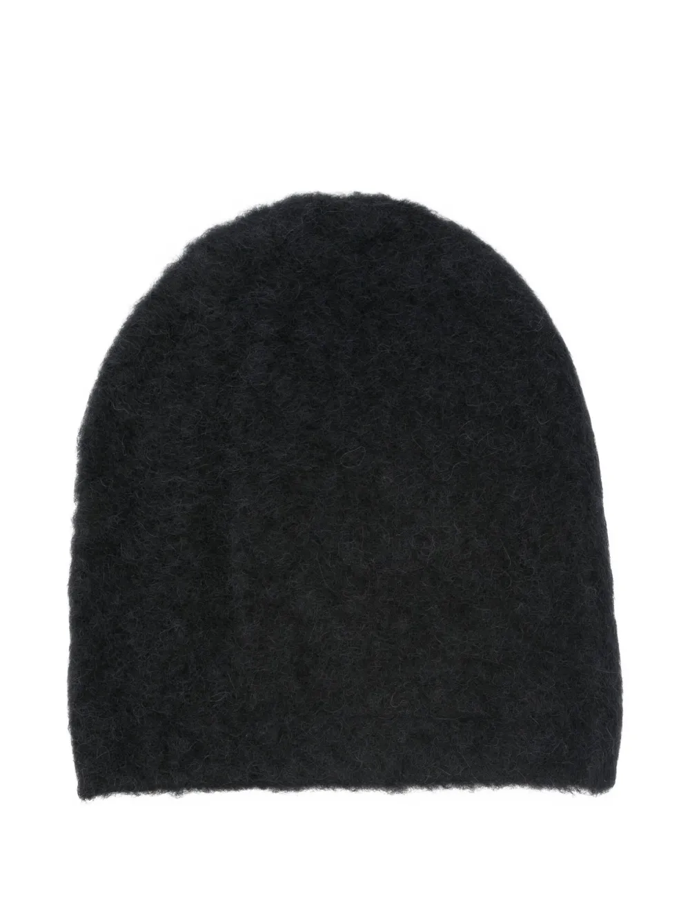 Uma Wang Fluffy Beanie In Black