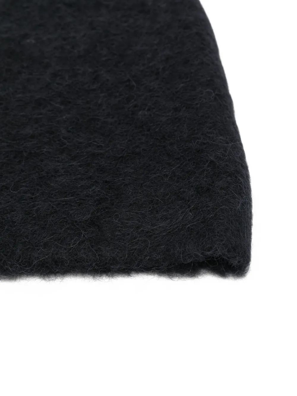 Uma Wang fluffy beanie Zwart