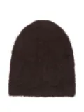 Uma Wang alpaca wool beanie - Brown