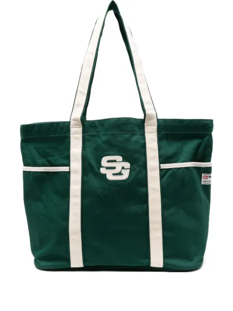 SUMMER GAMES embroidered-logo tote bag