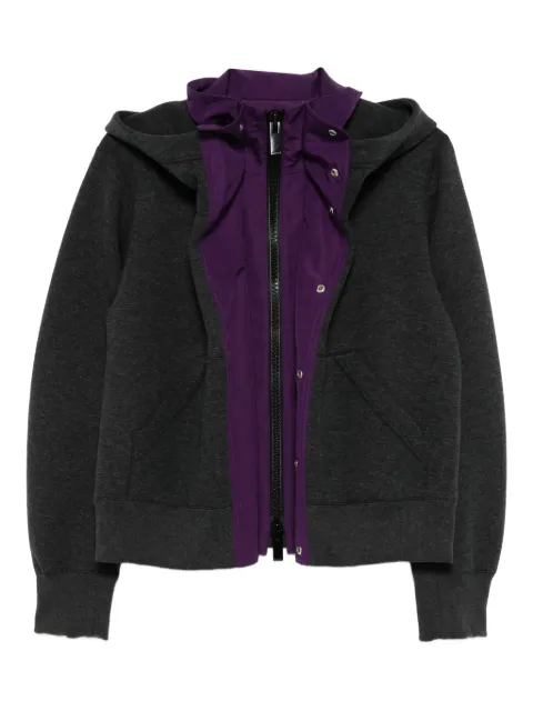 sacai layered details jacket