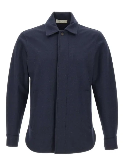 Filippo De Laurentiis Jaqueta de cashmere e lã com gola