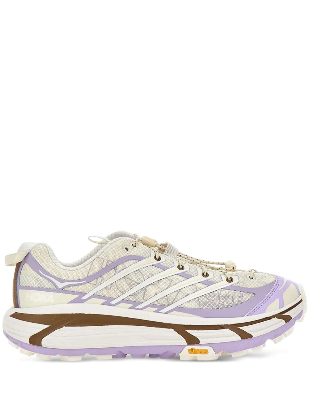 HOKA mesh-upper trainers Neutrals