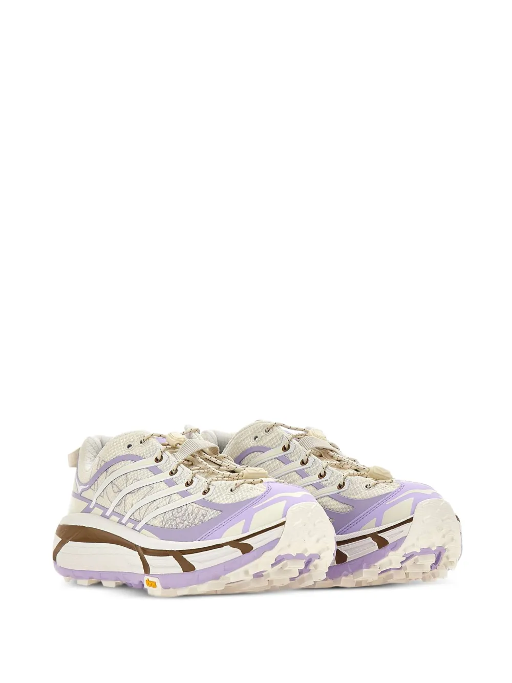 HOKA mesh-upper trainers Neutrals