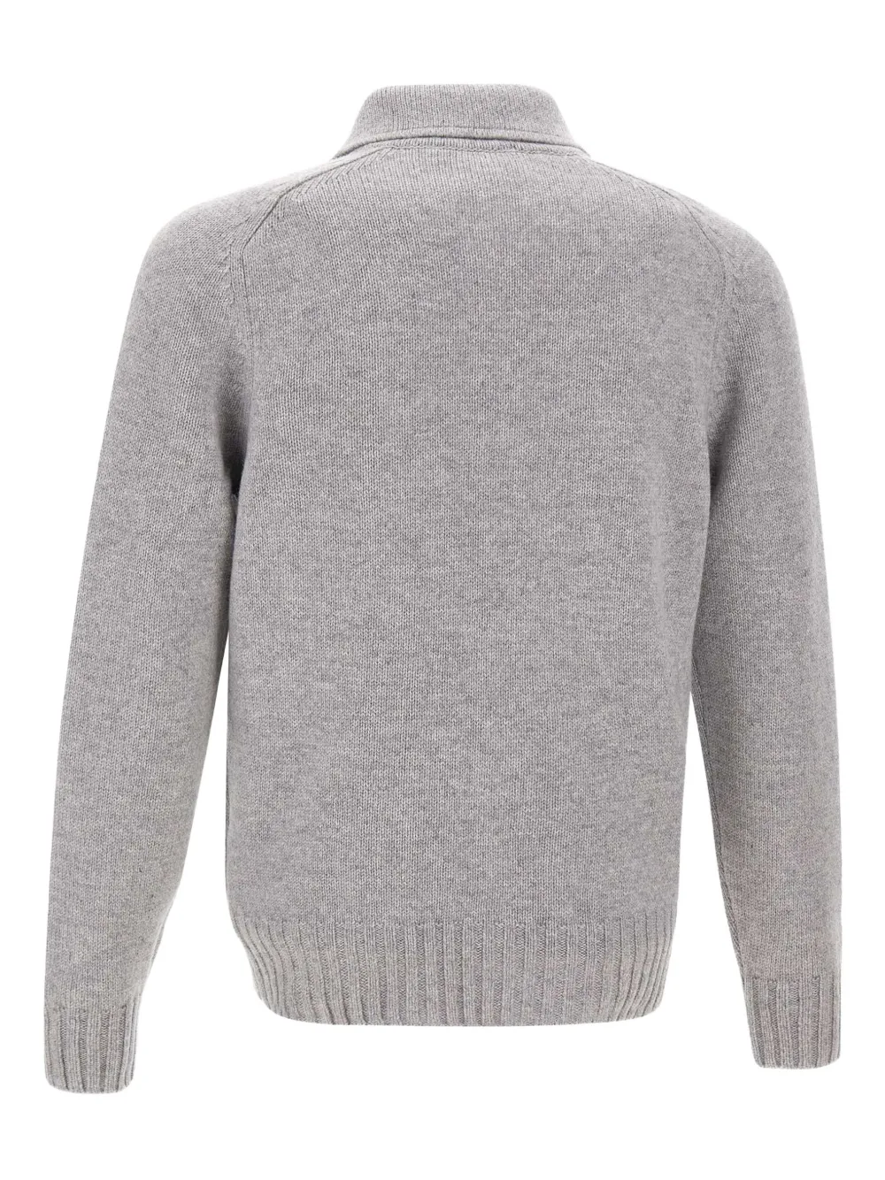 Gran Sasso Wool Patch-pocket Jacket In Gray