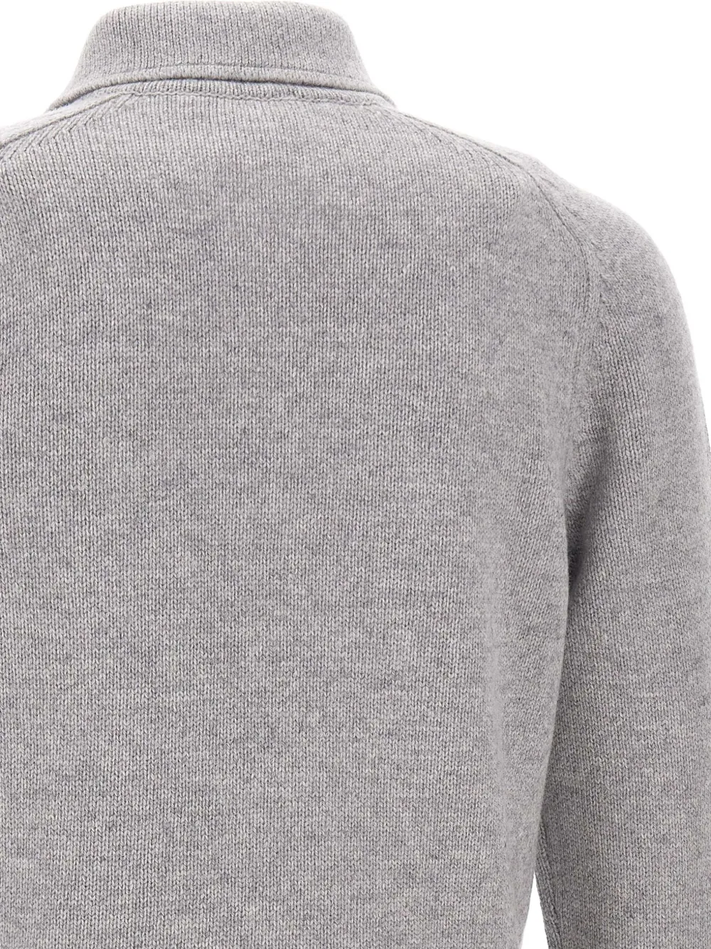 Gran Sasso Wool Patch-pocket Jacket In Gray