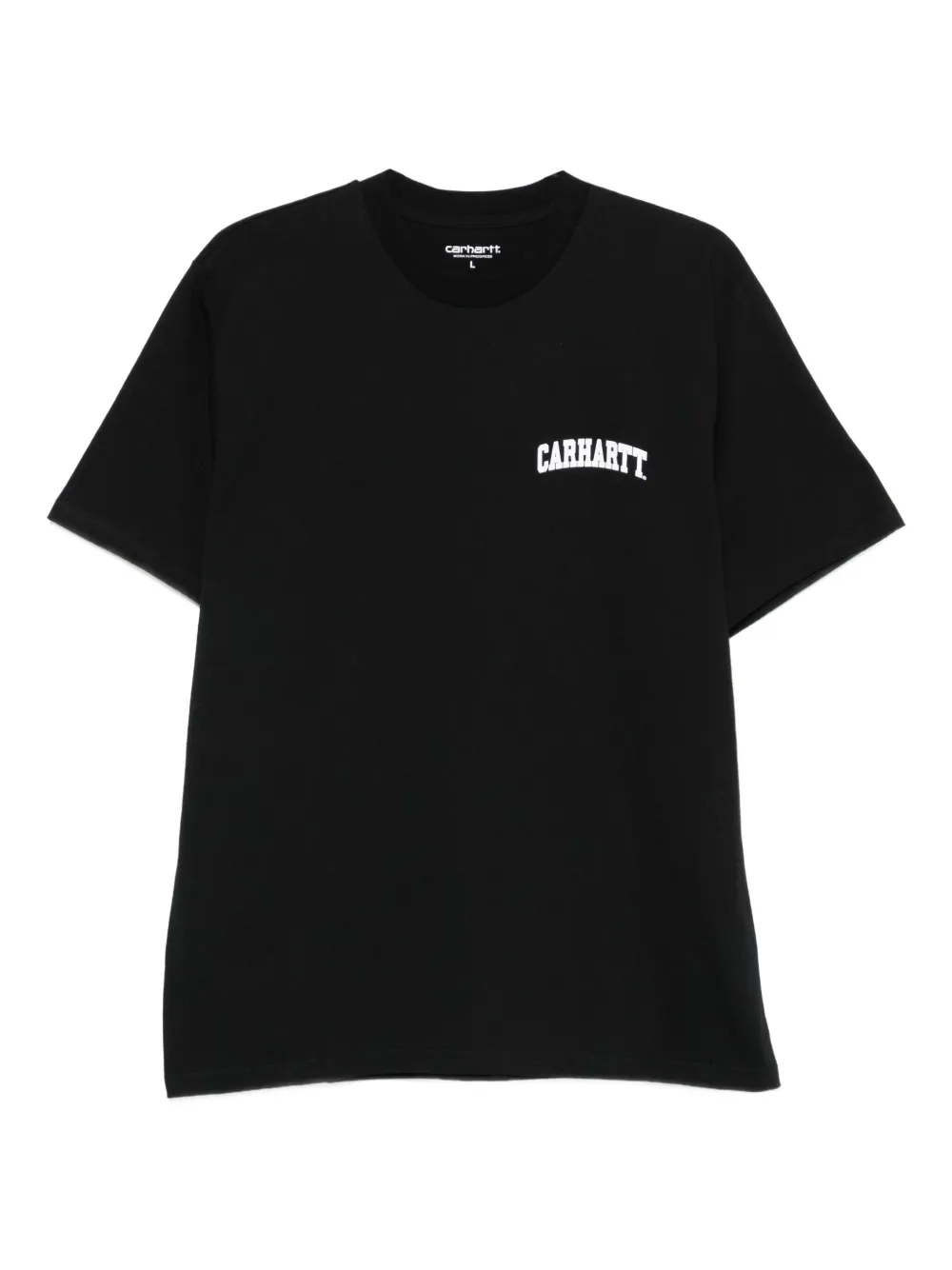 Carhartt WIP T-shirt in cotone con logo - Nero