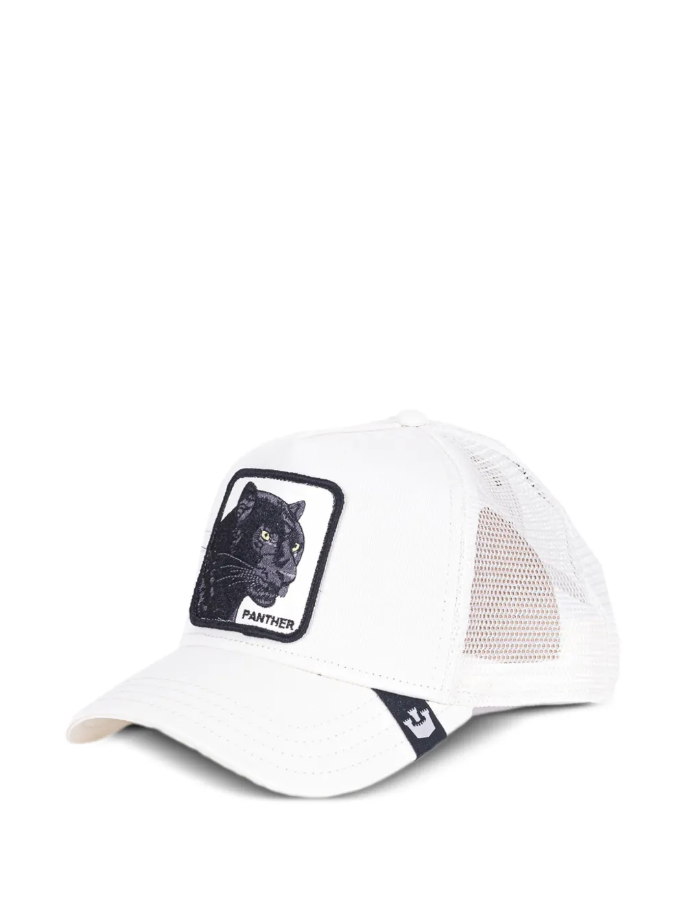 GOORIN BROS Truckerpet met panterpatch Wit
