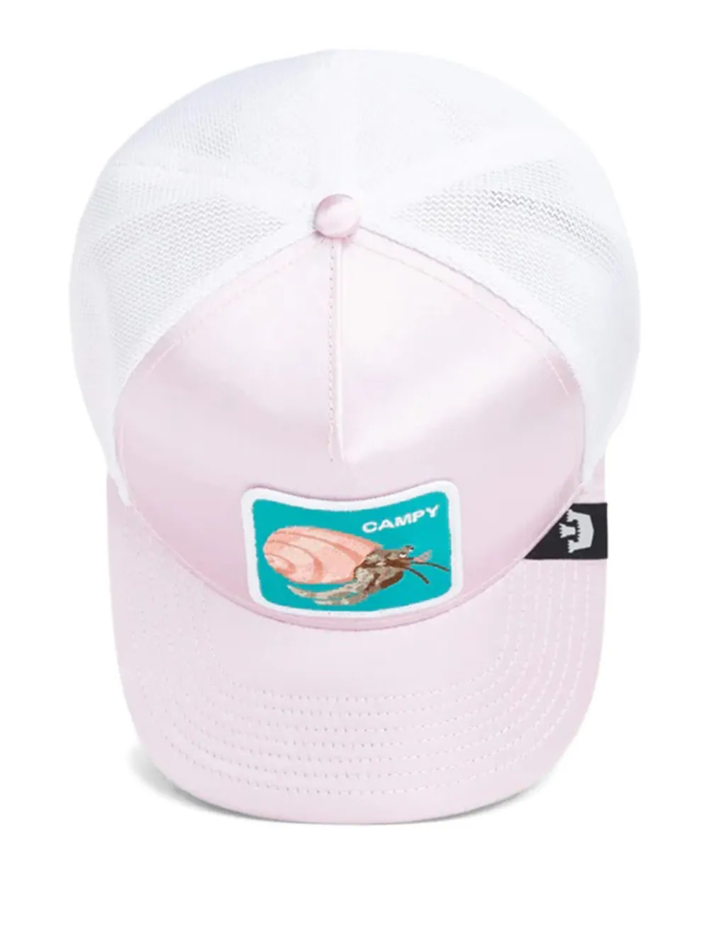 GOORIN BROS Hermit hoed met krabpatch Wit