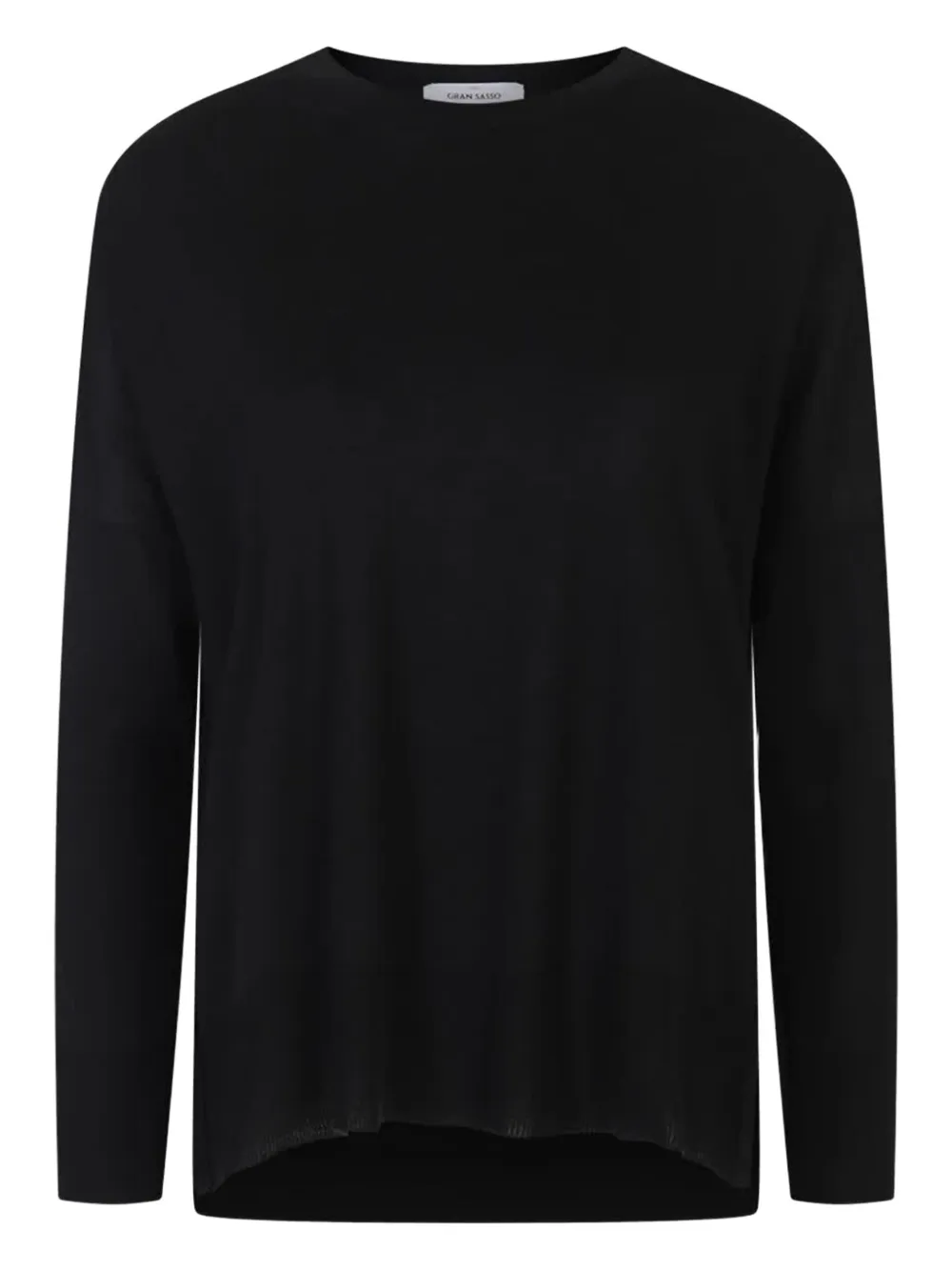 wool round-neck sweater
