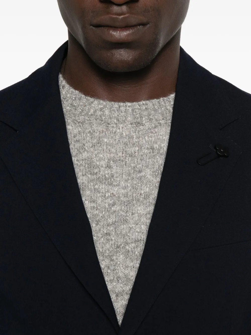 Lardini Two-button Blazer In Blue