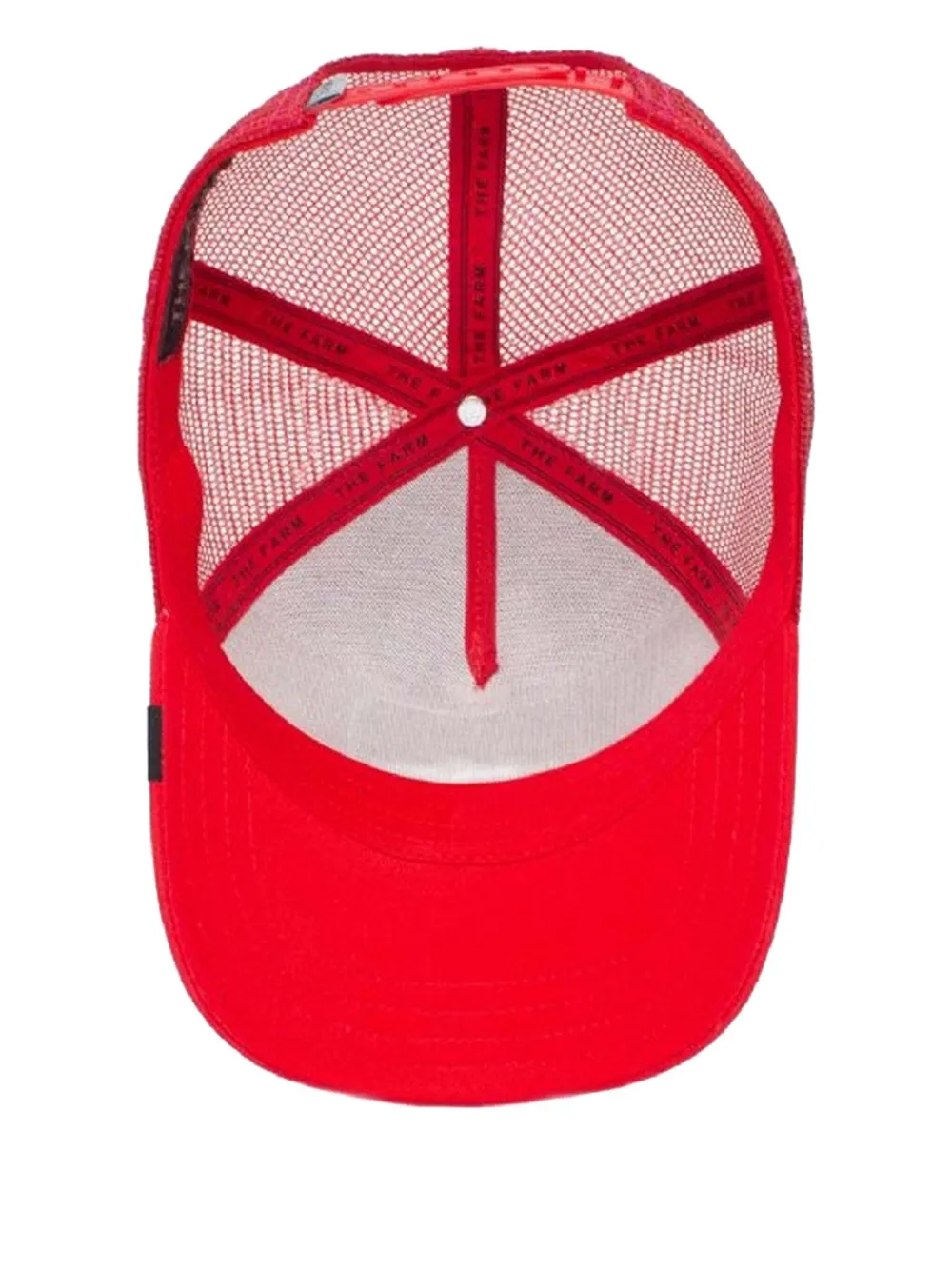 GOORIN BROS Truckerpet met haan-patch Rood