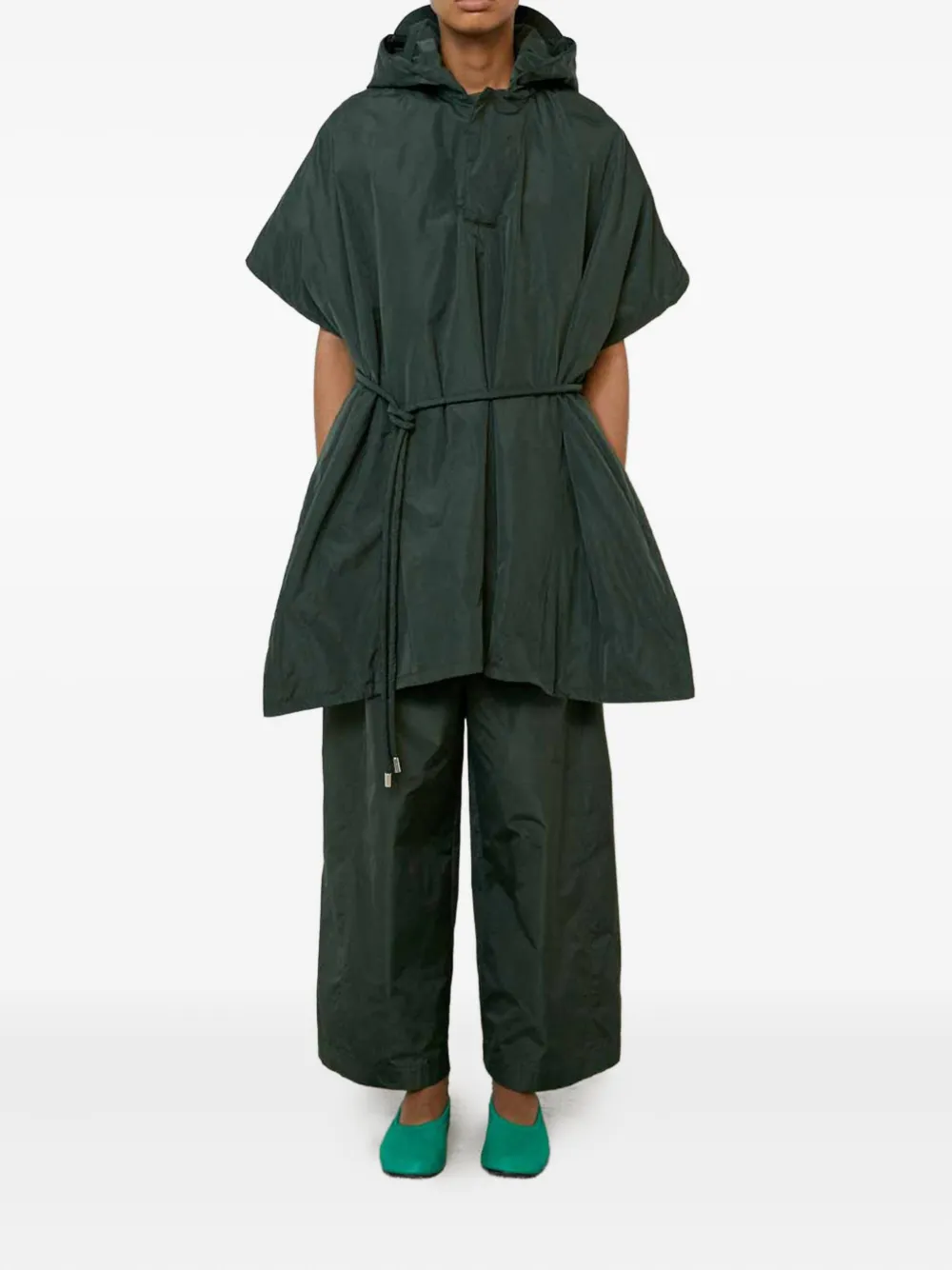 MeimeiJ hooded belted cape | Capes | Image 2