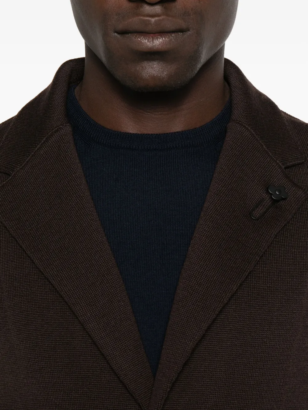 Lardini Wollen blazer Bruin