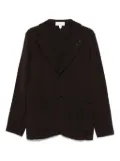 Lardini patch-pocket wool blazer - Brown